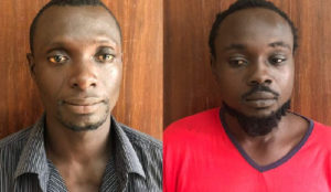 Two grabbed for attempting to smuggle wee in speaker