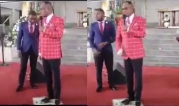VIDEO:Pastor Steps On Photo Of Jesus, Says It’s A Sign Of Mental Slavery And Colonialism