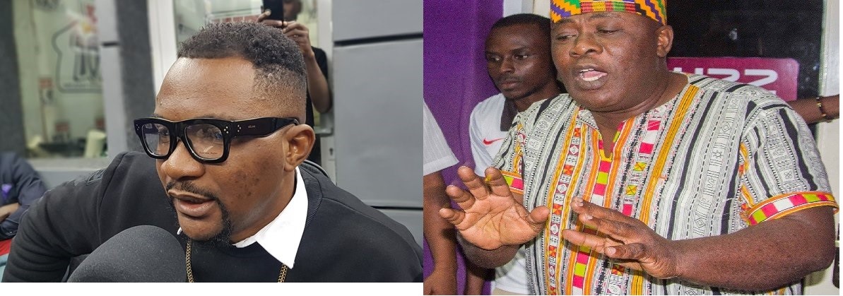 HAPPY FM CATCHES FIRE AS WILLIE ROI FIGHTS MR.LOGIC LIVE ON SET