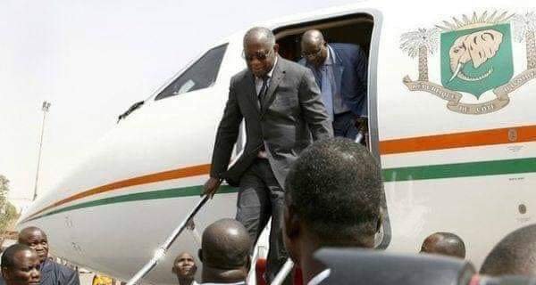 Former Ivorian president laurent Gbagbo is out of jail today after 7 years imprisonments