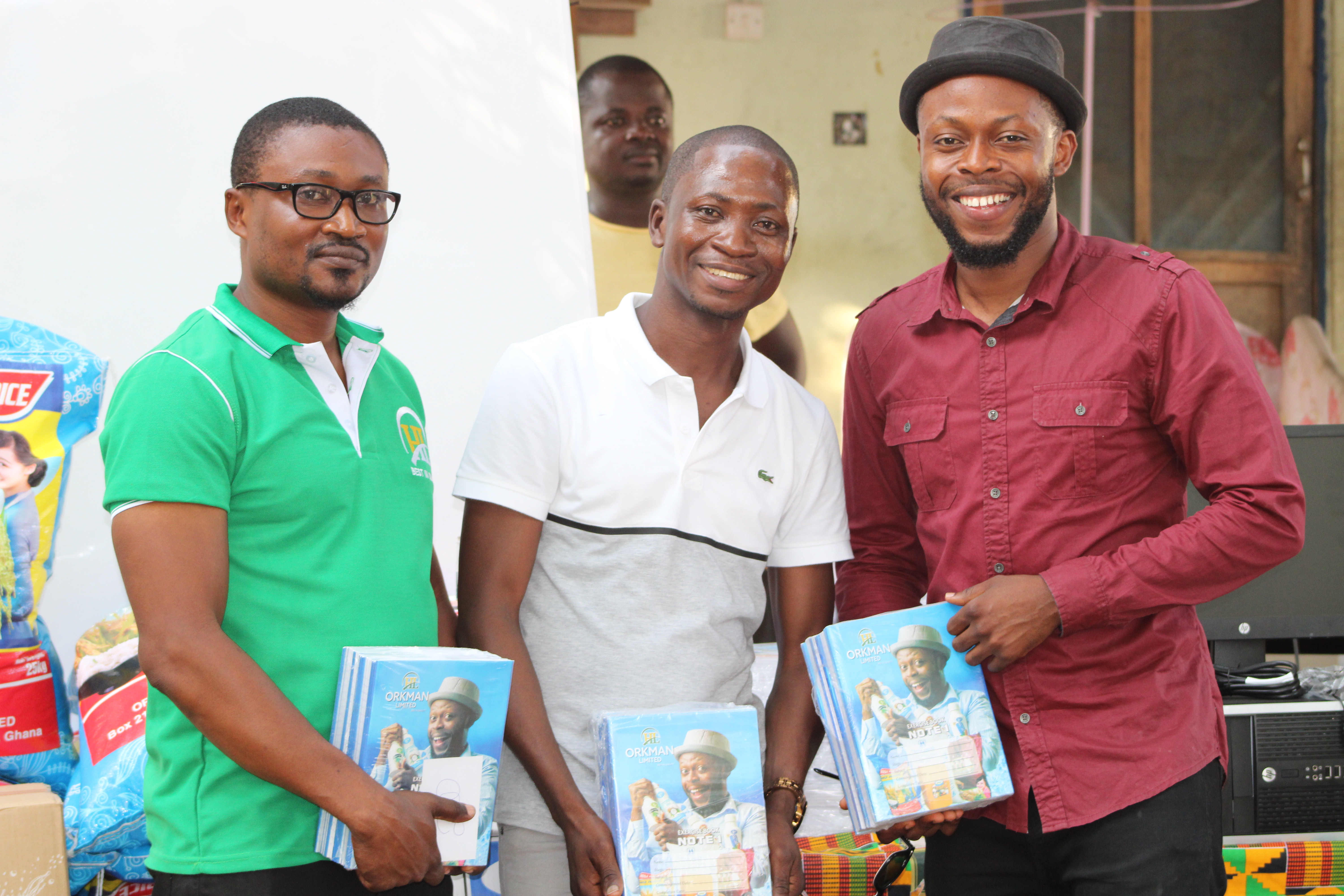 Orkman Limited Donates Items Worth Thousands Of Cedis To Less-Endowed In Bawjiase