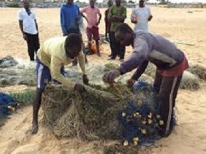 Woman caught alive by fishermen’s net at Kasoa