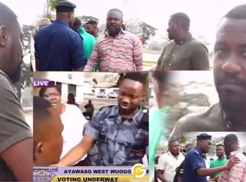 John Dumelo nearly attacked at Ayawaso by-election polling station