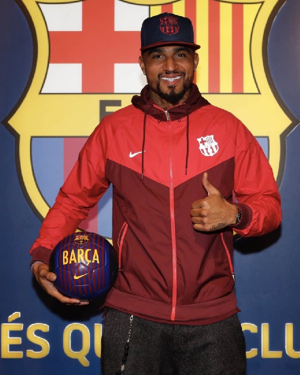 Kevin-Prince Boateng reveals joining Barcelona is a ‘big dream come true’