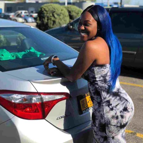 Meet Efia Odo’s younger sister who is also in the slaying business
