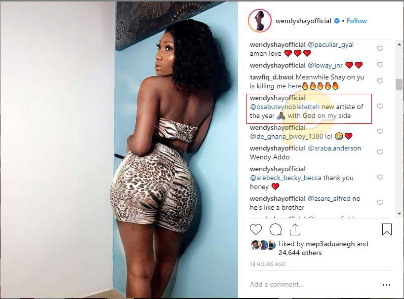 New Artiste of the Year Award 2019 belongs to me – Wendy Shay