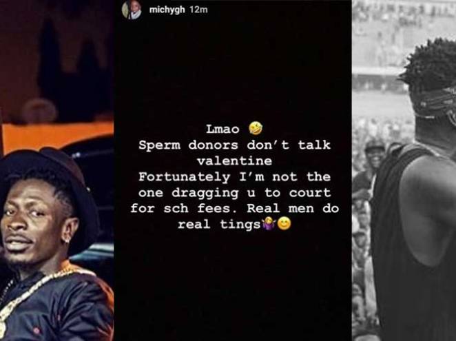 Shatta Wale doesn’t pay his kid’s school fees – Shatta Michy reveals
