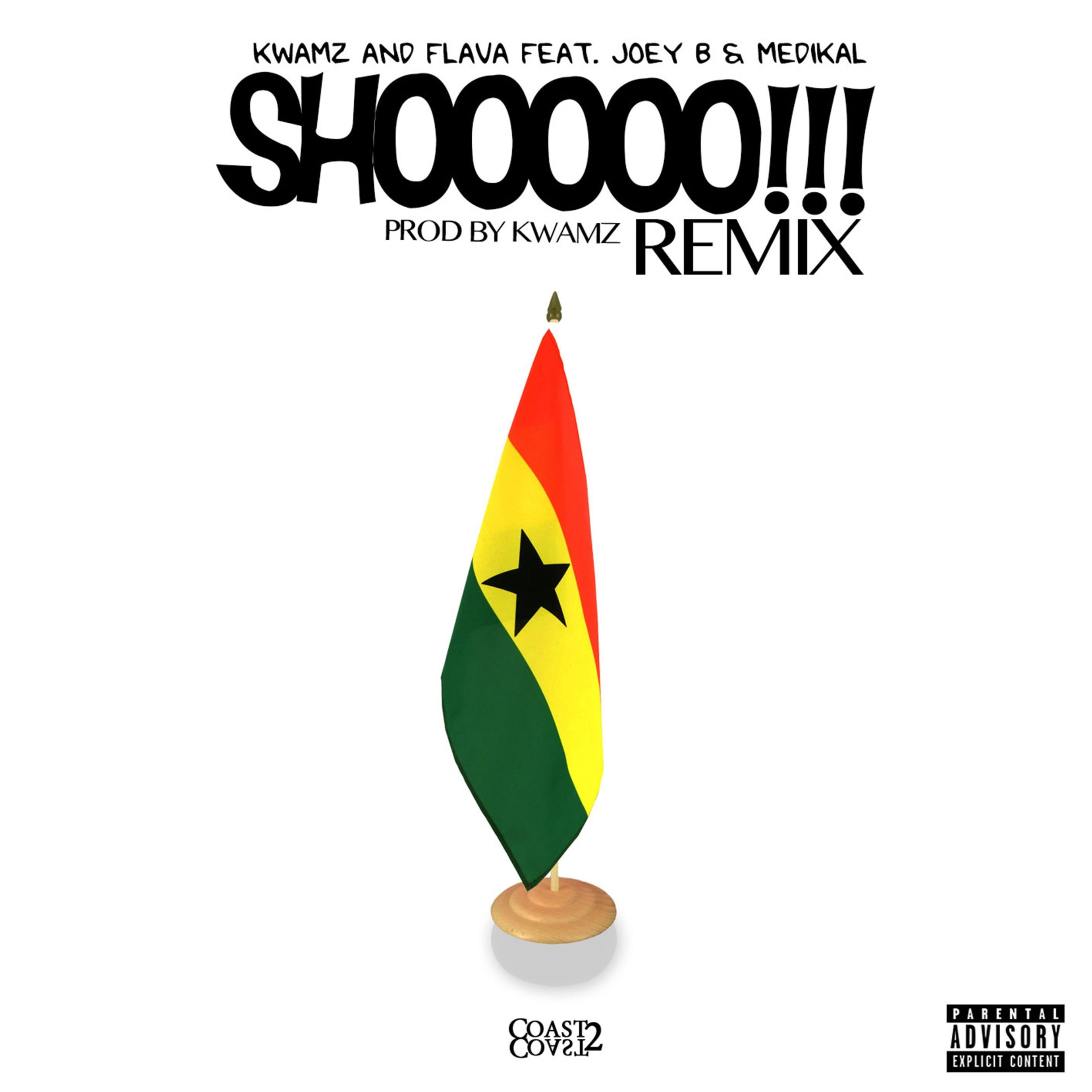 Kwamz &amp; Flava ft. Medikal X Joey B - Shooo Remix