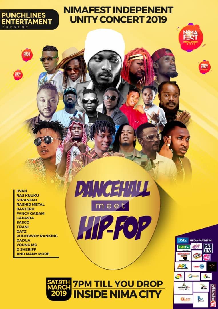 Ras Kuuku, Fancy Gadam, Iwan, Jessy,others to grace NIMAFEST 2019
