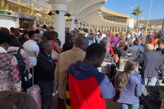 Chaos At Kenyan Airports As Workers Go On Strike