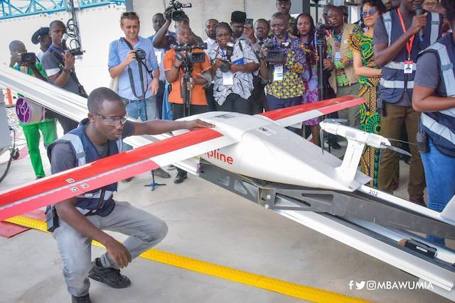 World’s largest Medical Drone Delivery Service takes off in Ghana (PHOTOS)