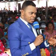 Obinim Tears Photos Of 'Jesus' From Church Wall, Says He Is Fake