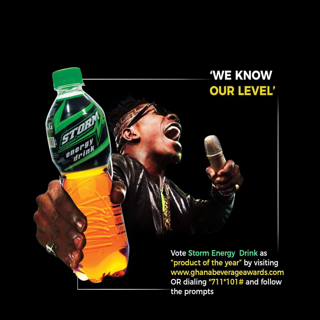 Shatta Wale inks another juicy deal with ‘Kasapreko Company Limited’ in a new customised drink dubbed ‘SM Storm Ginger’ energy drink.