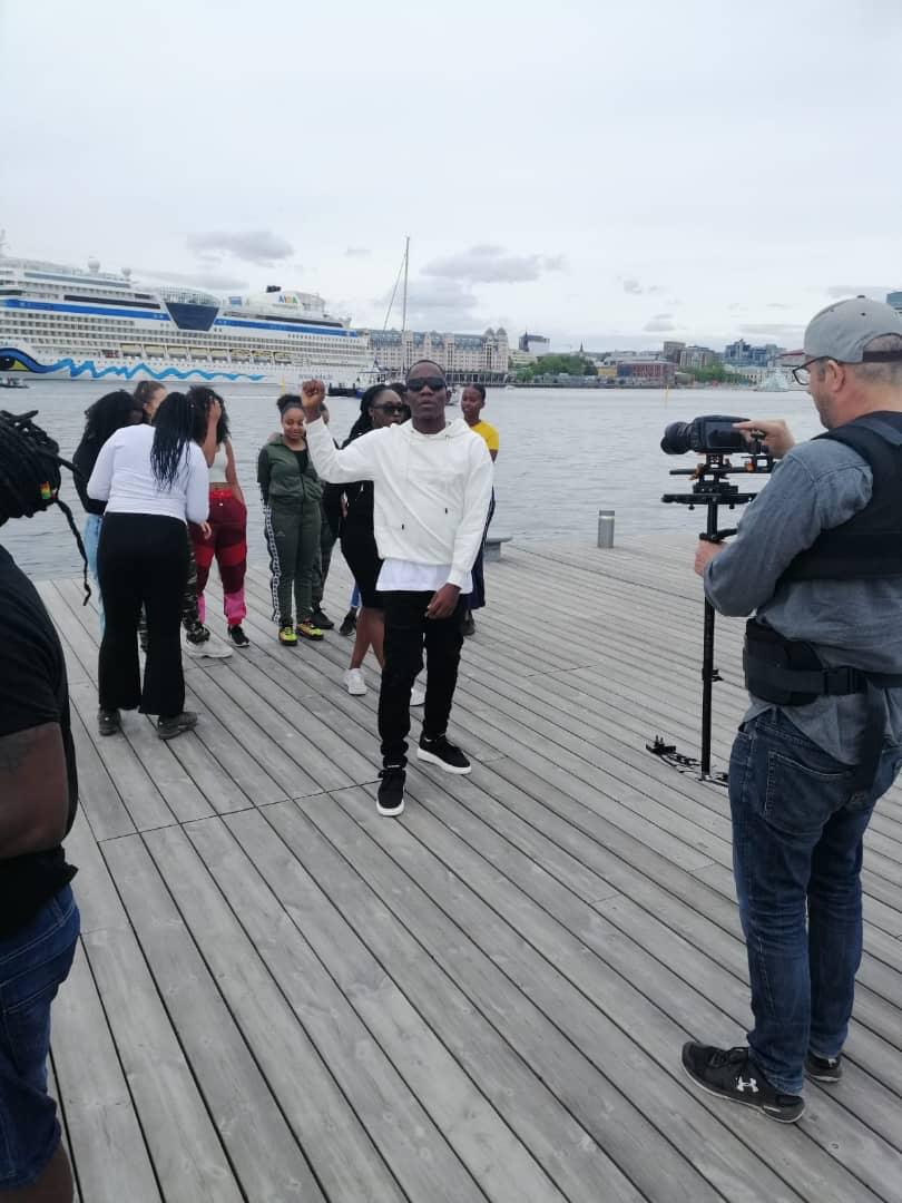 Rapper Gemini Orleans on set ready to release two new songs ‘Communicate’ and ‘Change your style’ after Tempted hit song