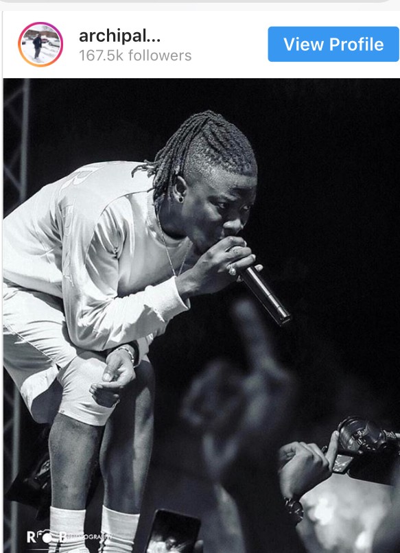 “It’s Now Clear That Stonebwoy Is The Biggest Artist Now Who Is Representing Ghana Worldwide” — Says Archipalago