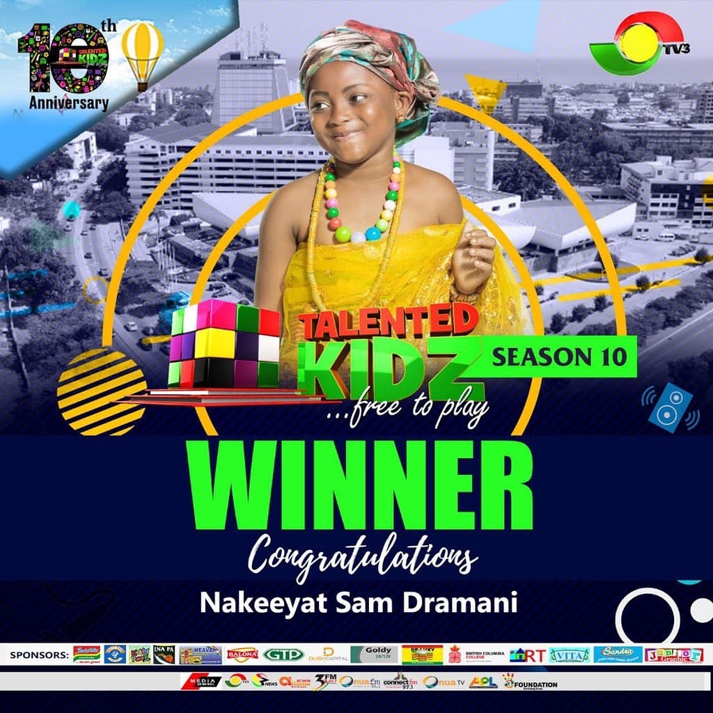 7-Years Old Nakeeyat Wins Talented Kids 2019