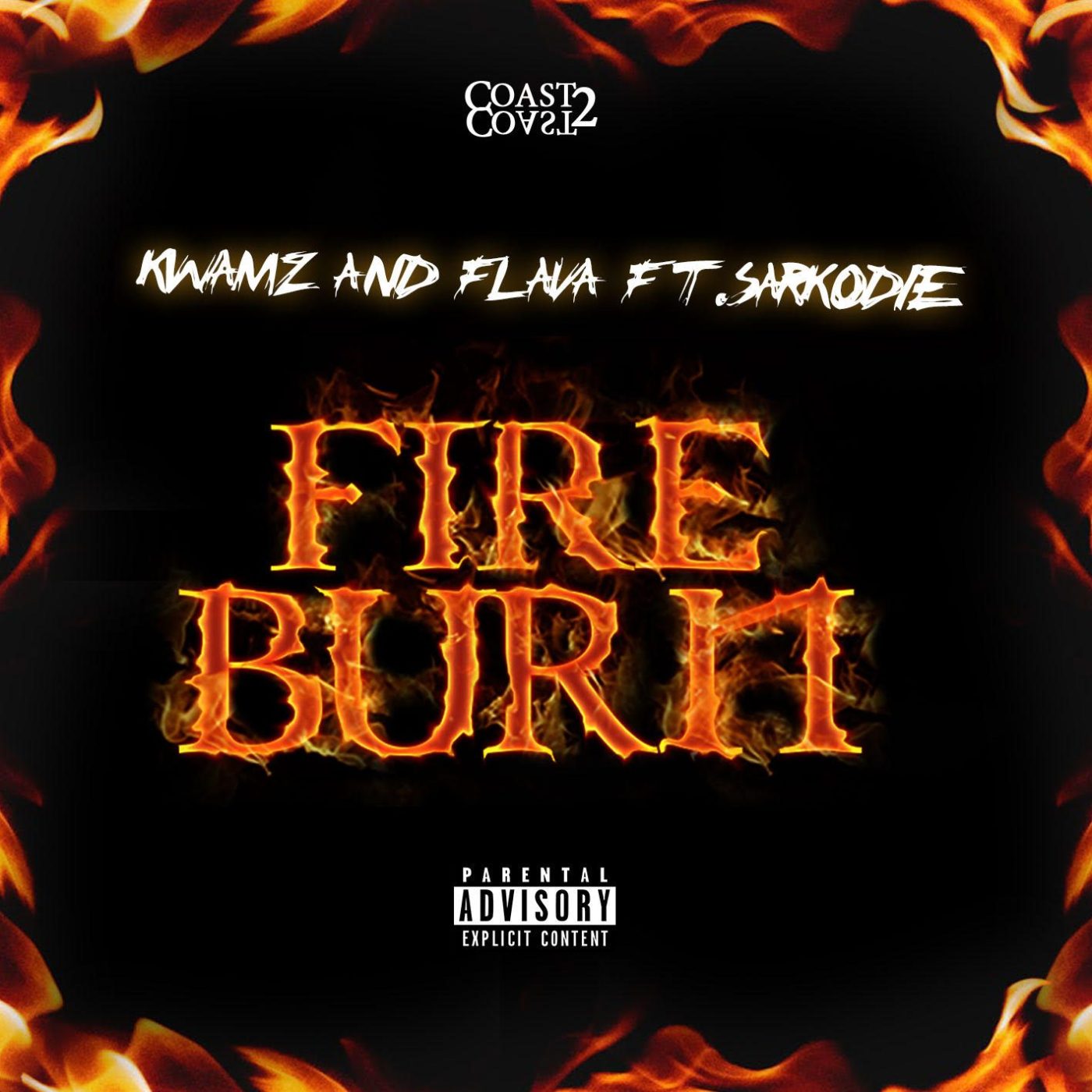 Kwamz &amp; Flava ft. Sarkodie - Fire Burn