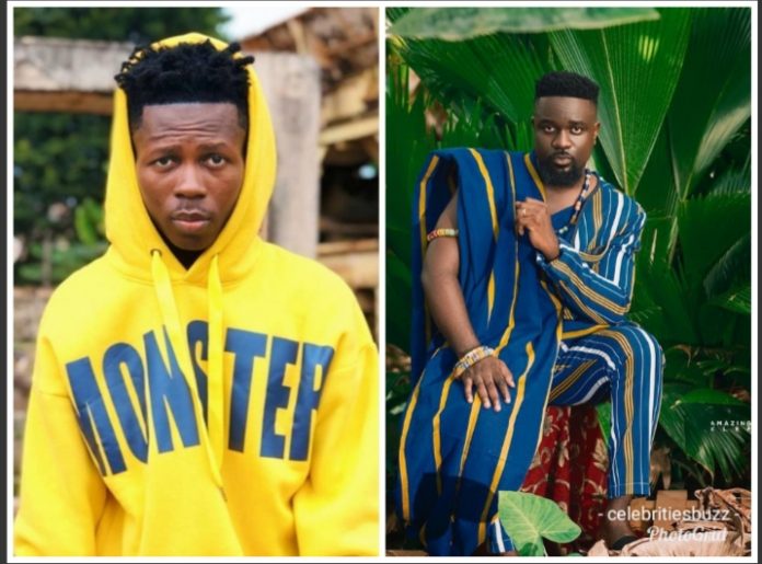 BET used strongman pic as sarkodie to wish him a happy birthday, Sarkodie reacts