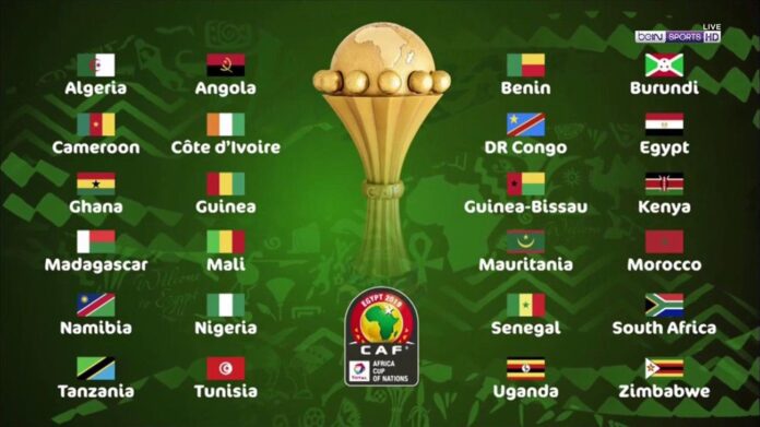 AFCON 2019: All Qualified Teams And Confirmed Fixtures For 1/16 Stage