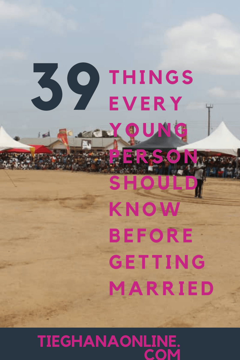 39 Important Things Every Young Person Must Know Before Marriage