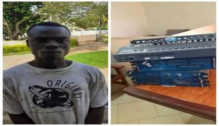 Man who specialised in stealing musical instruments in church jailed 3years