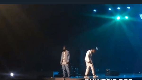 Video: Kwaw Kese attacked with bottles at Shatta Wale’s album launch