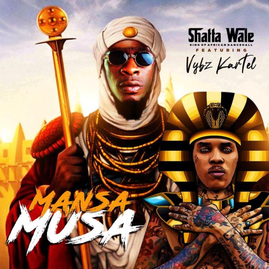 Shatta Wale Finally Features Gaza King, Vybz Kartel