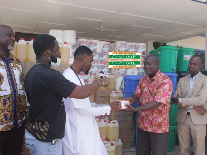 COVID-19: Rev. Obofour supports health facilities with GH¢ 180,000