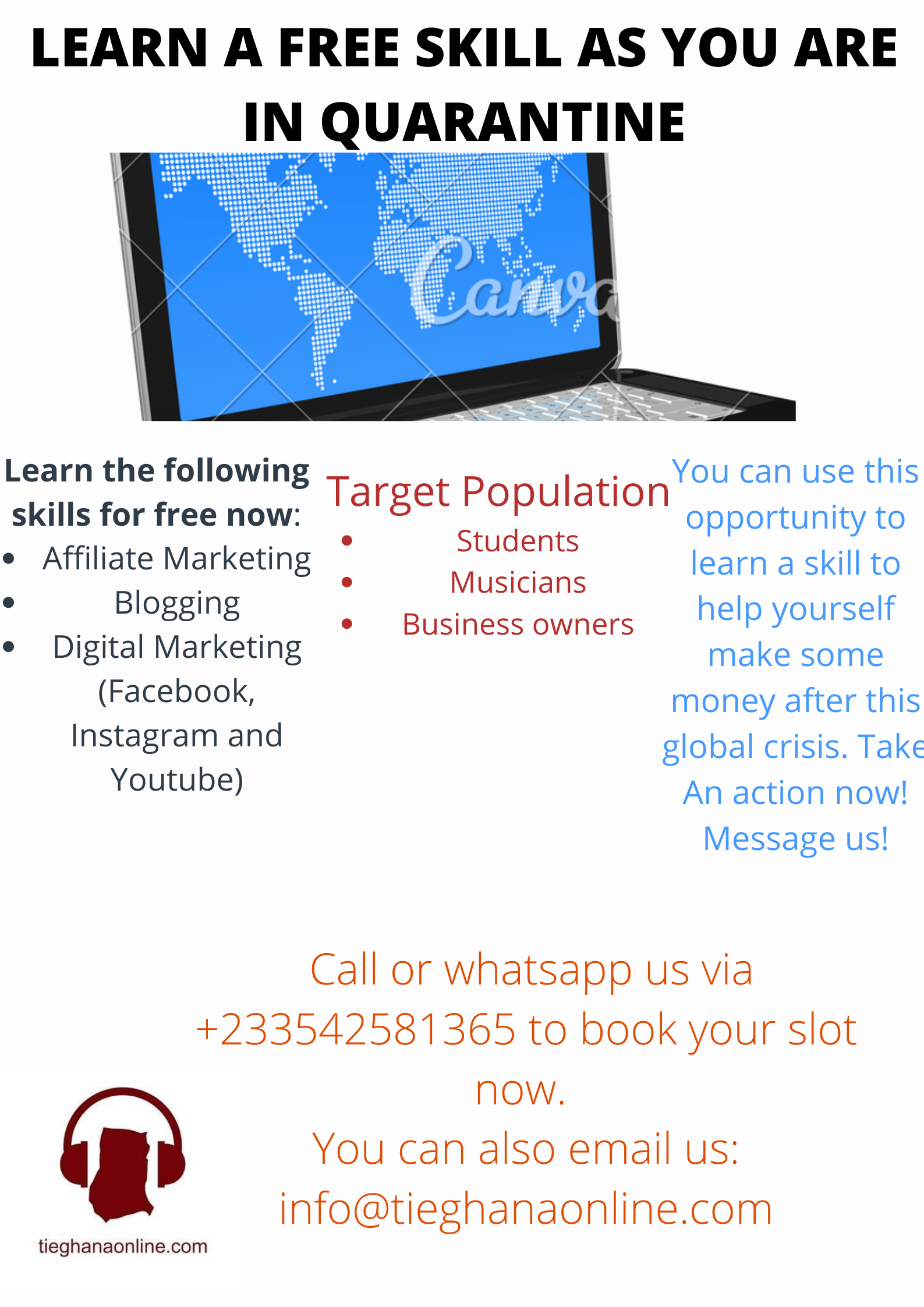LEARN A SKILL DURING THIS PERIOD! (1)