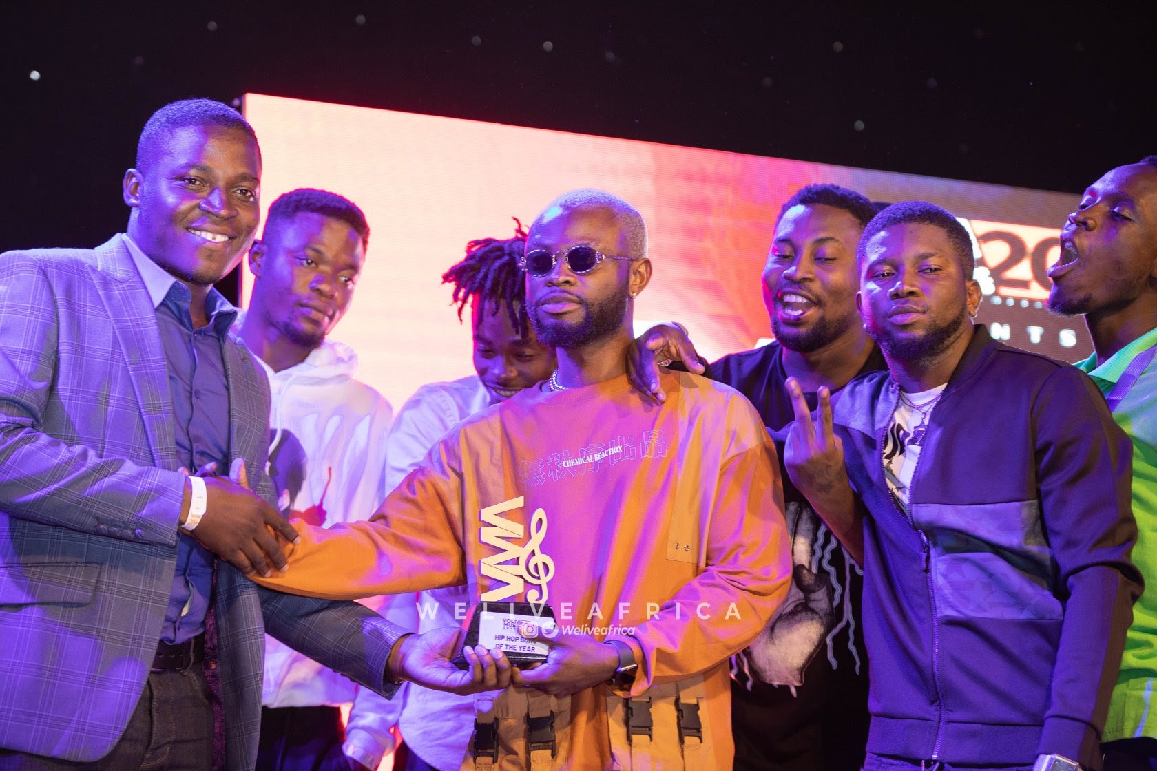 Tom D'Frick Wins 'Hiphop Song of the year' at Volta Music Awards