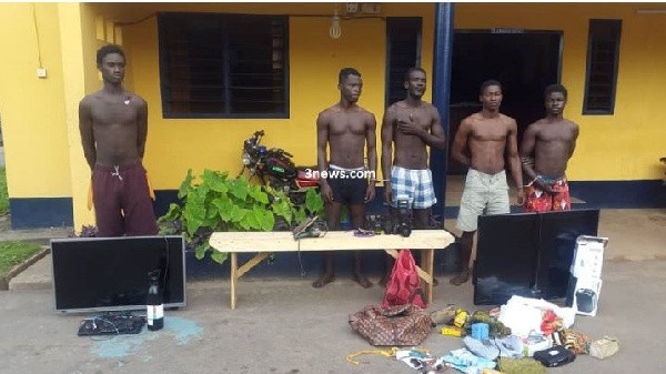 Lockdown: 5 thieves arrested at Kumasi yam market