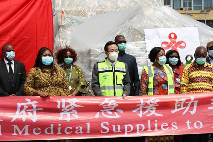 MINISTRY OF HEALTH RECEIVES MEDICAL SUPPLIES FROM ‘CHINA AID’ TO COMBAT COVID-19