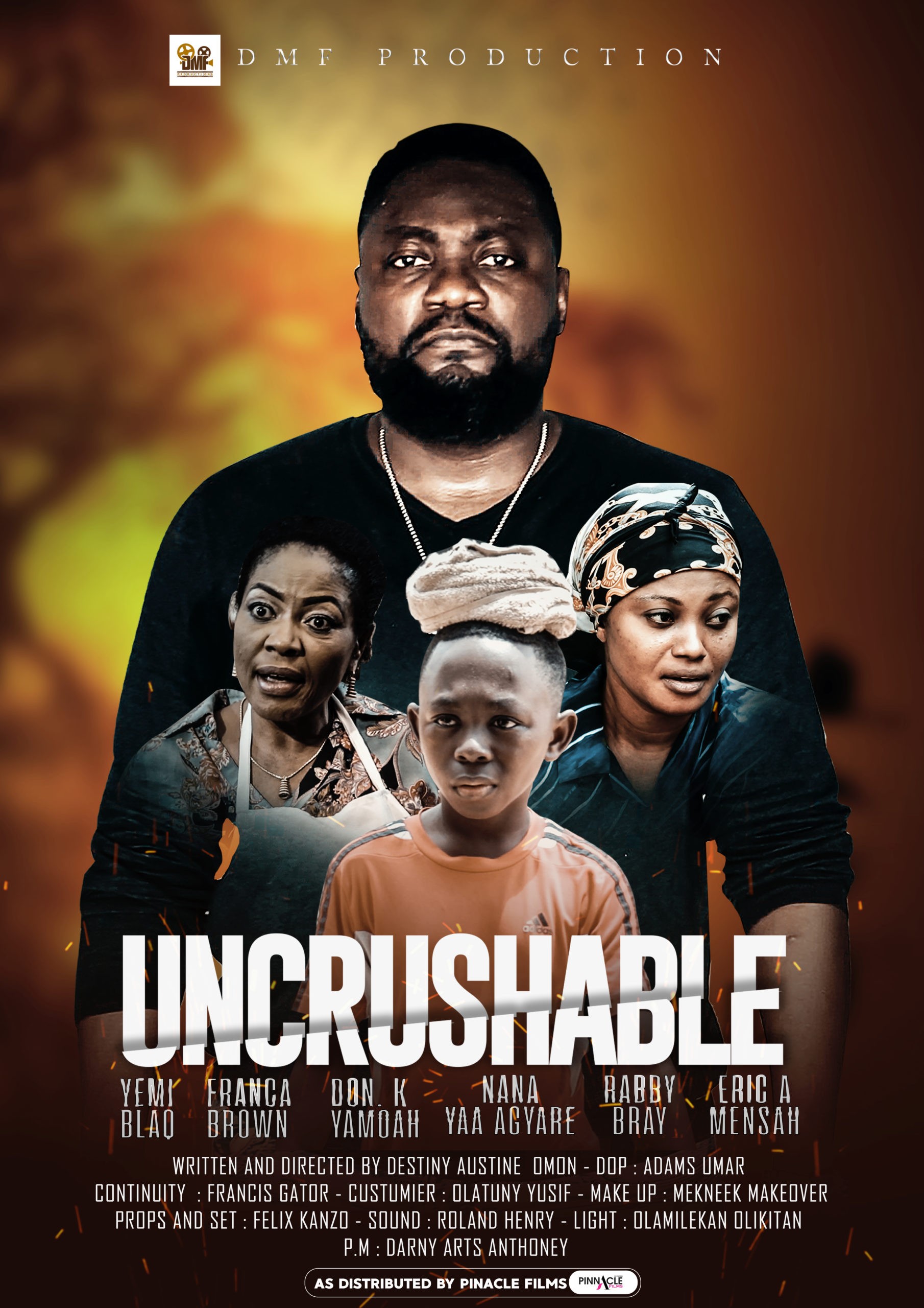DMF Productions Postpones 'Uncrushable' Premier Indefinitely