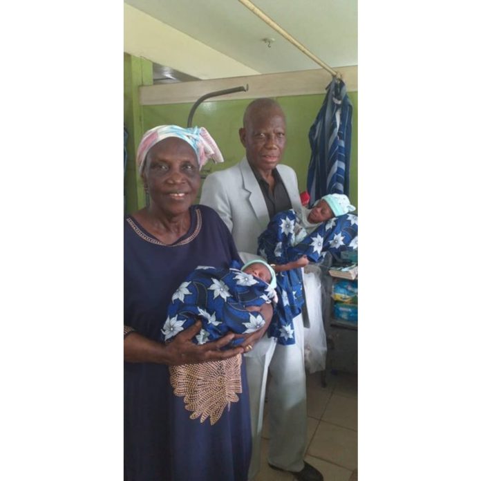 68-year-old first-time mother goes viral after delivering twins