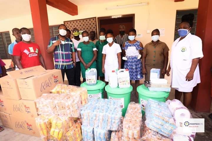 COVID-19: Edem Donates To 3 Communities In Volta