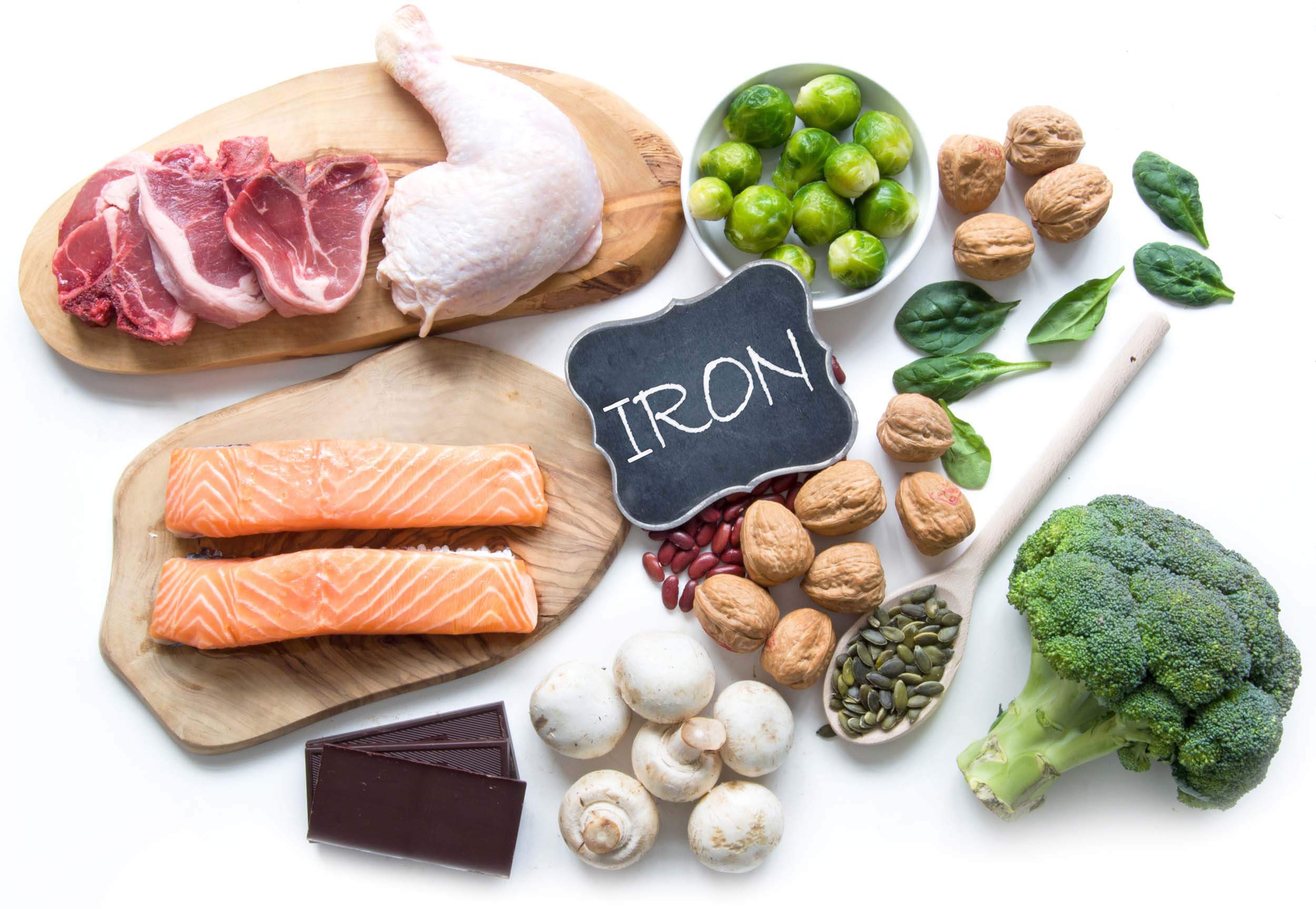 Iron-deficiency-anaemia-is-the-later-stage-of-iron-deficiency 10-rich-foods-in-iron<br />